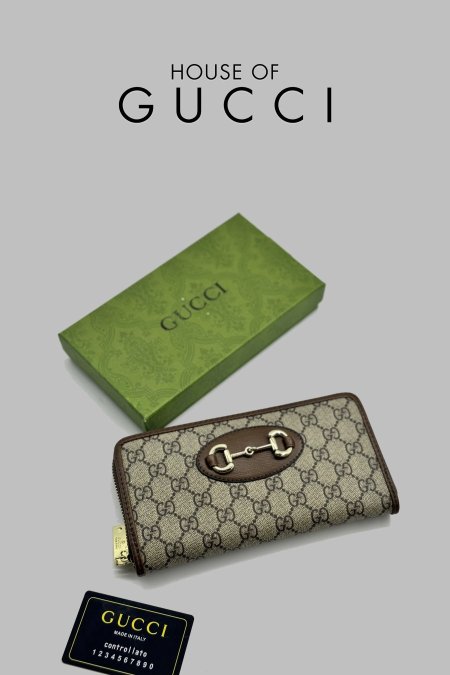 جزدان - Gucci / شامل علبة  - جوتشي - حديدة <br> <span class='text-color-warm'>نفدت الكمية</span>